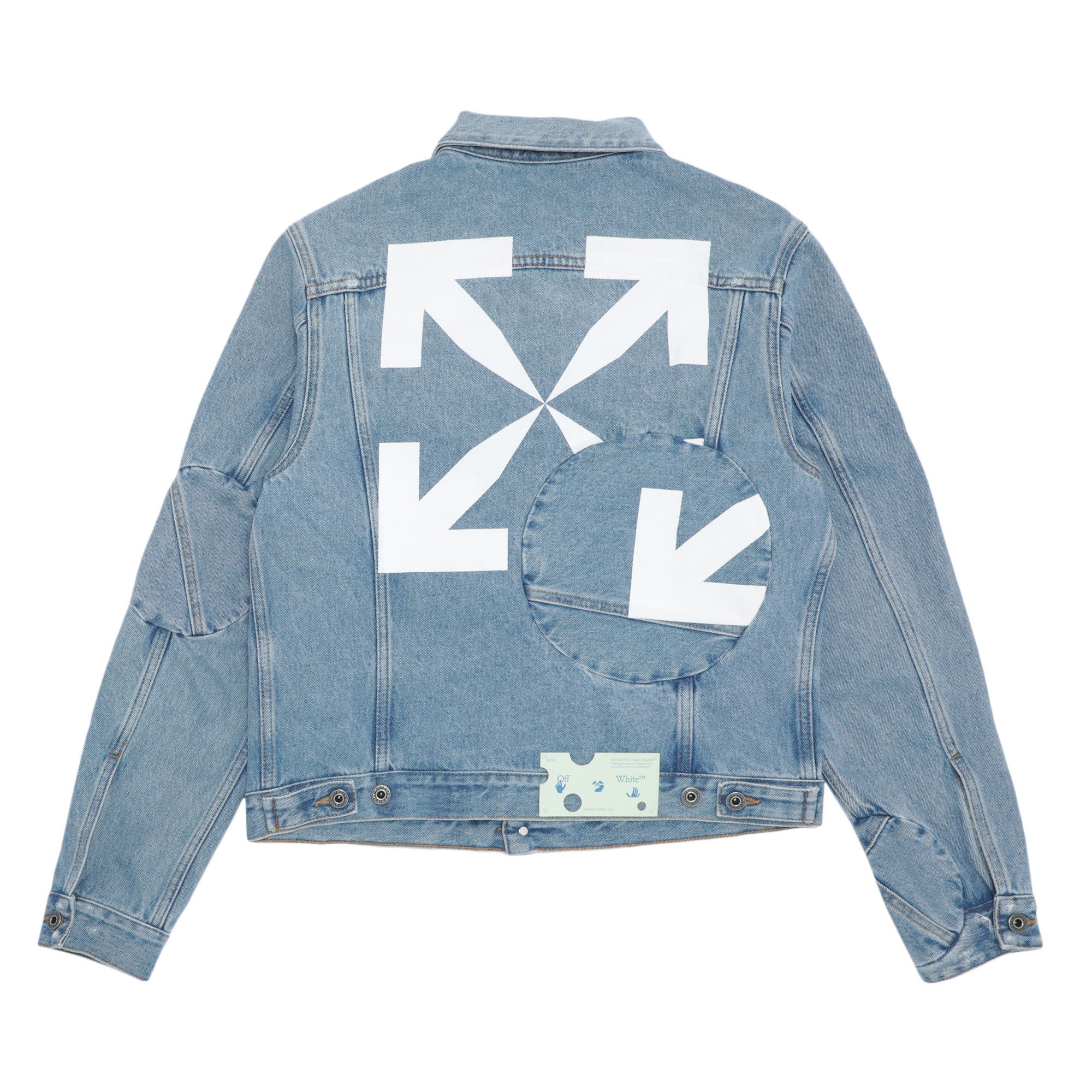 ジャケット OFF-WHITE BLUE COTTON DENIM JACKET Off White Denim Jacket 71358718 | eBay