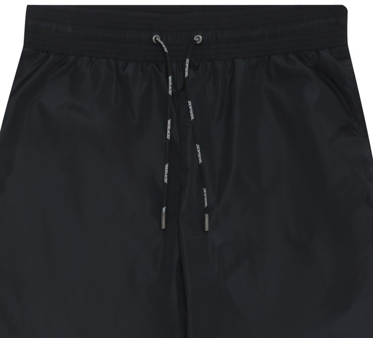 Off White Nylon Cargo Pant Black