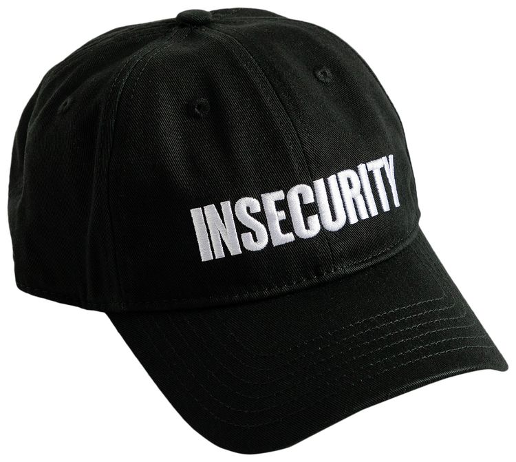 Vetements Insecurity Cap Black