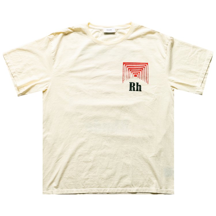Rhude Box Perspective T-Shirt 'White'