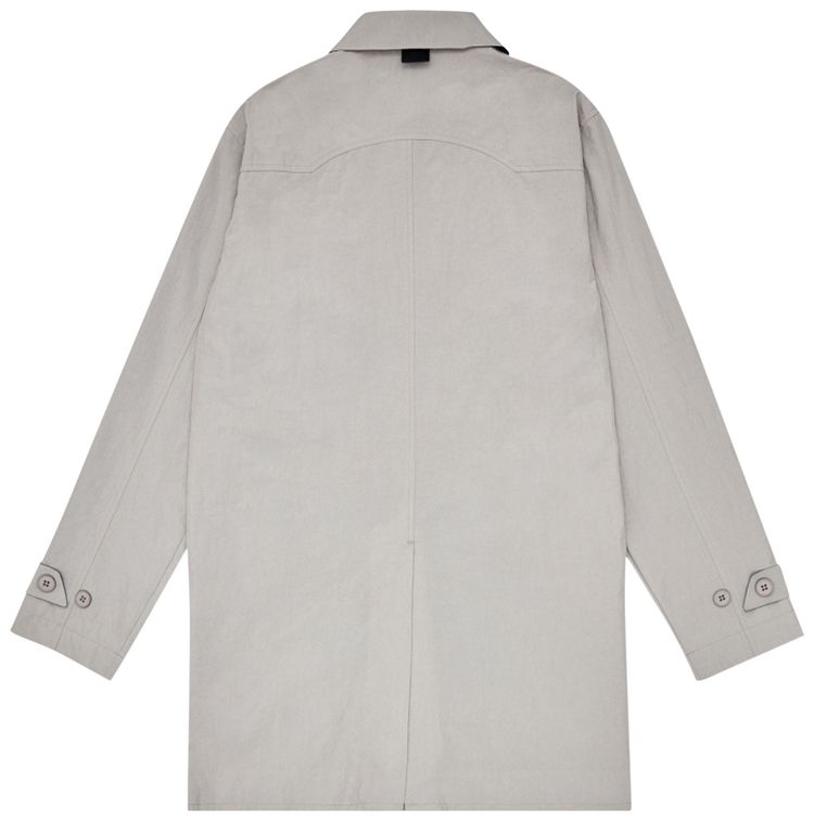 A Cold Wall Welded Mac Coat Cement