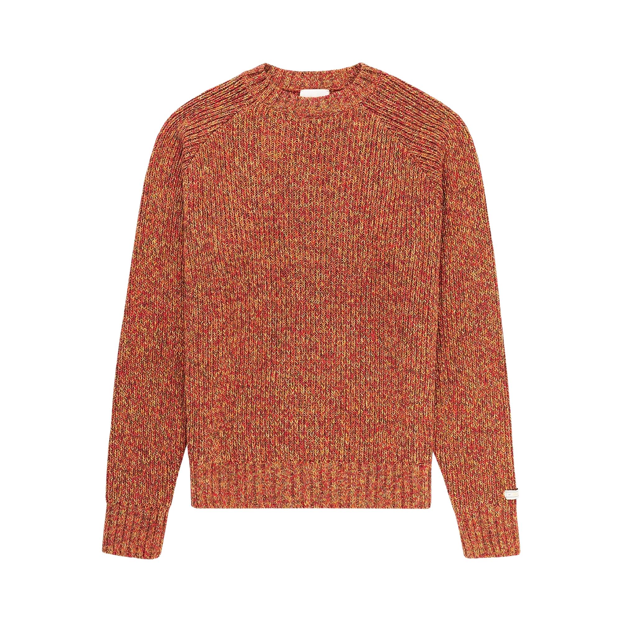 Red marled sweater deals