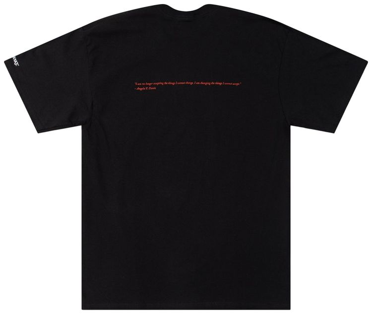 Awake NY Angela Davis T Shirt Black