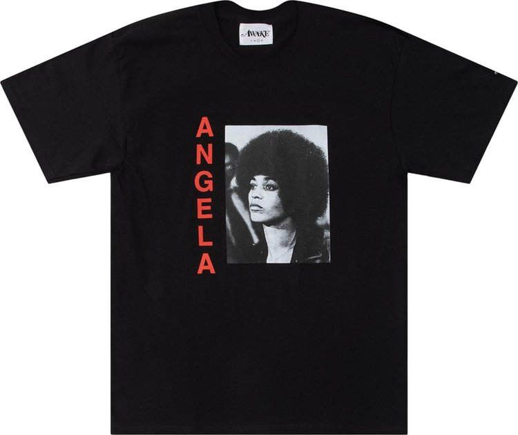 Awake NY Angela Davis T-Shirt 'Black'