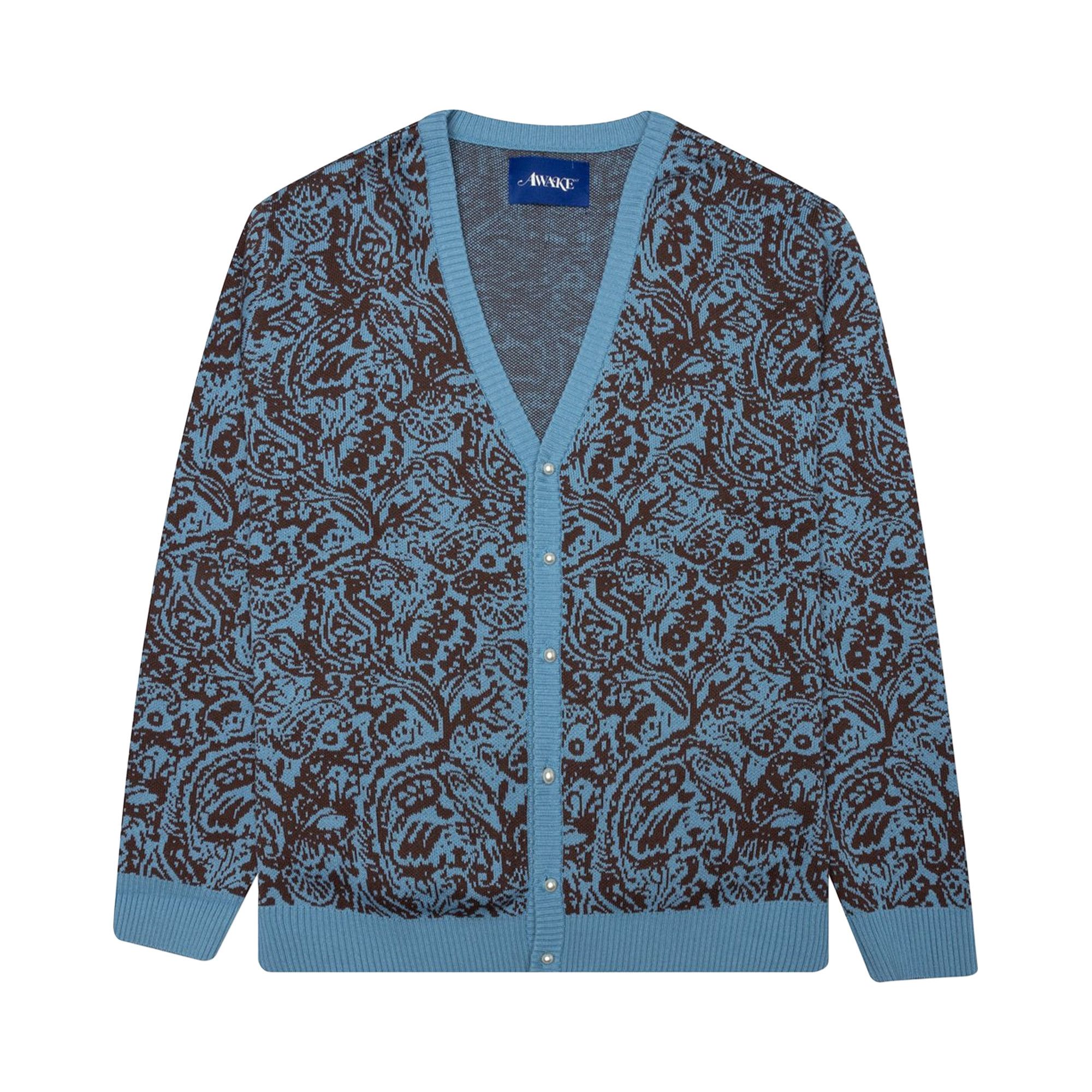 Buy Awake NY Paisley Cardigan 'Carolina' - AWK F20 KN002 CARO