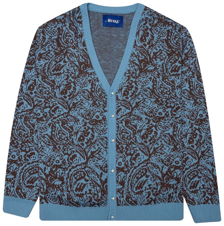 Awake NY Paisley Cardigan Carolina
