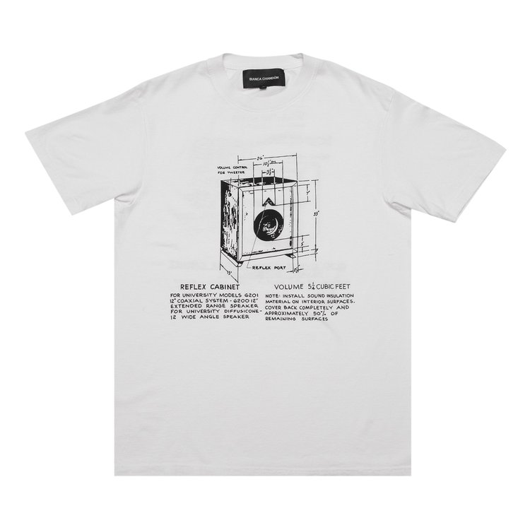 Bianca Chandôn Circumflex Sound T-Shirt 'White'