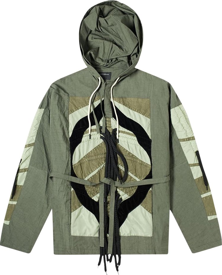 Craig Green Flower Diamond Cagoule Olive