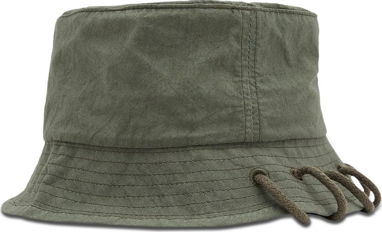 Craig Green Laced Bucket Hat 'Olive'