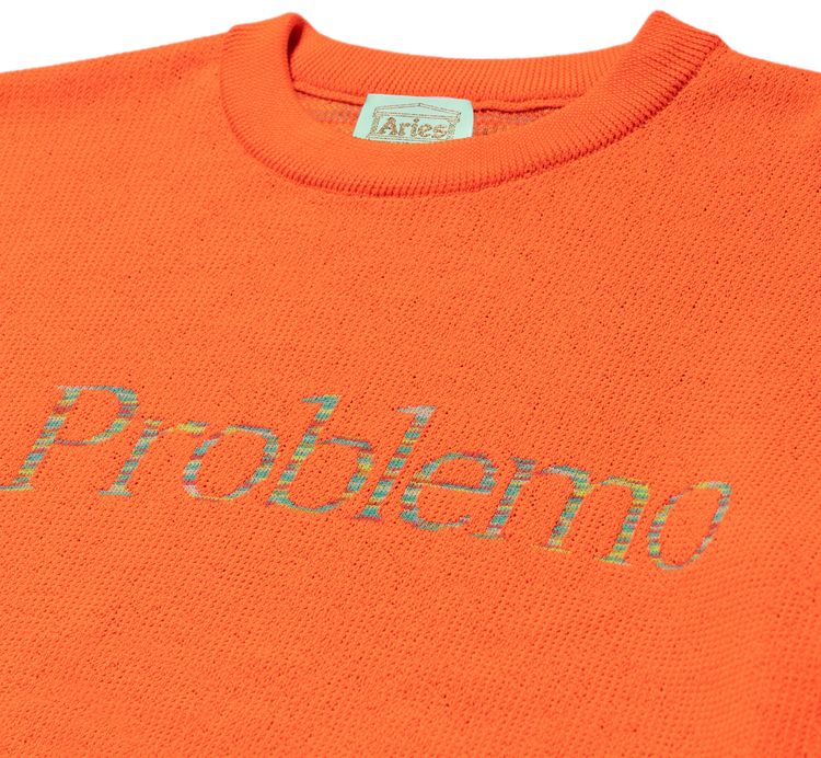Aries Space Dye No Problemo Knit Orange