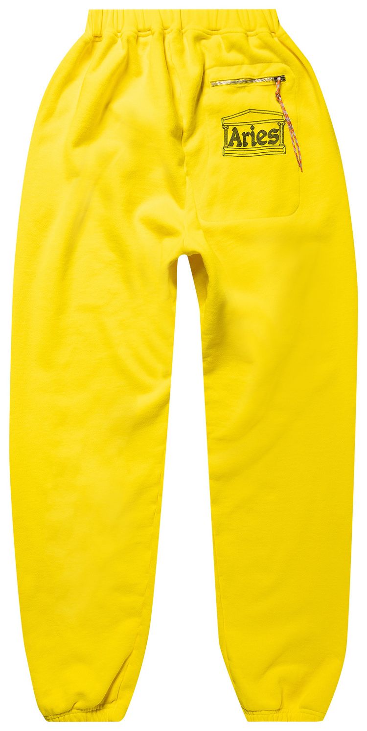 Aries Premium Temple Sweatpant Yellow