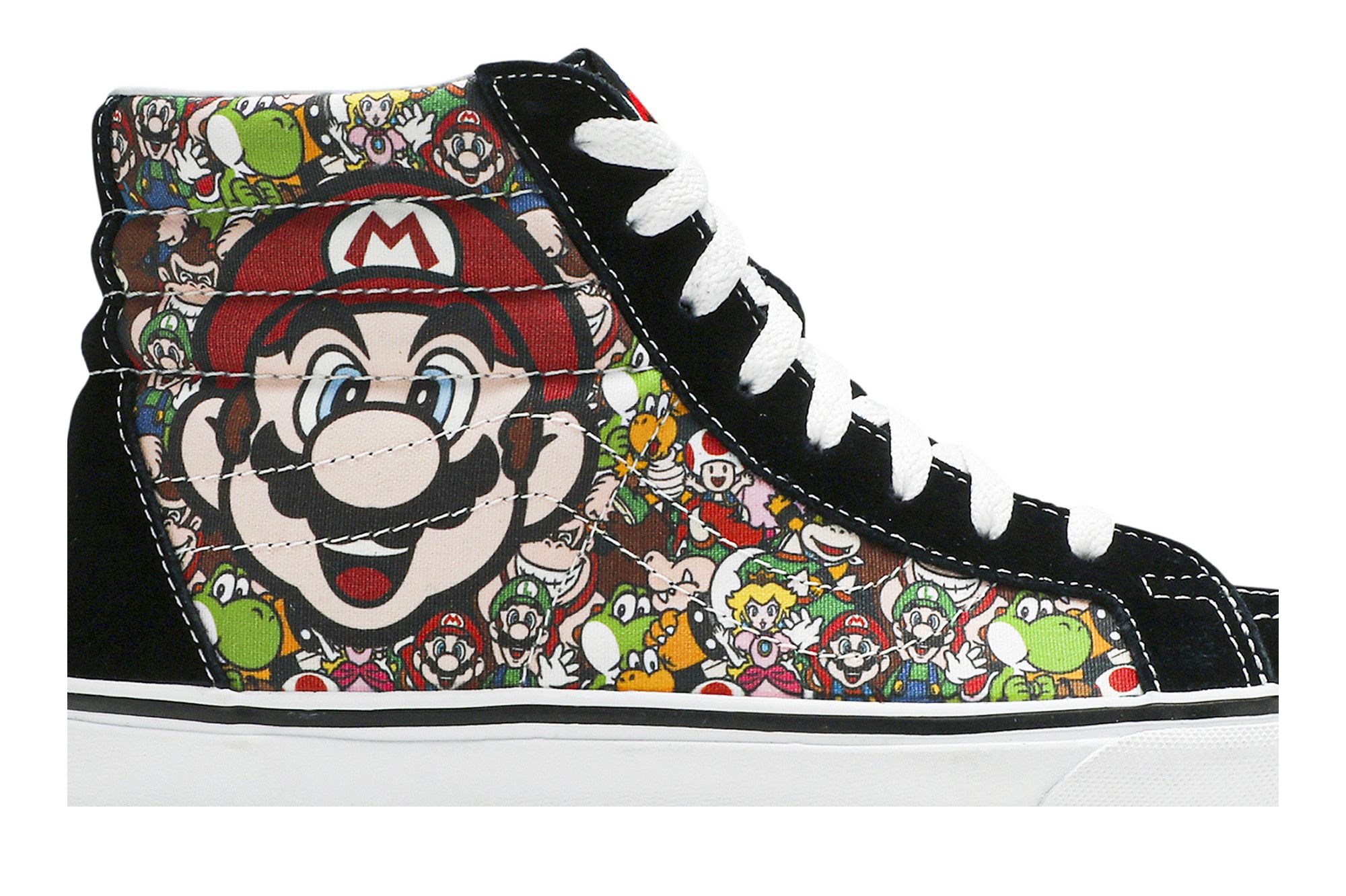 Super mario high top vans hotsell