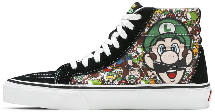 Nintendo x Sk8 Hi Reissue Mario and Luigi