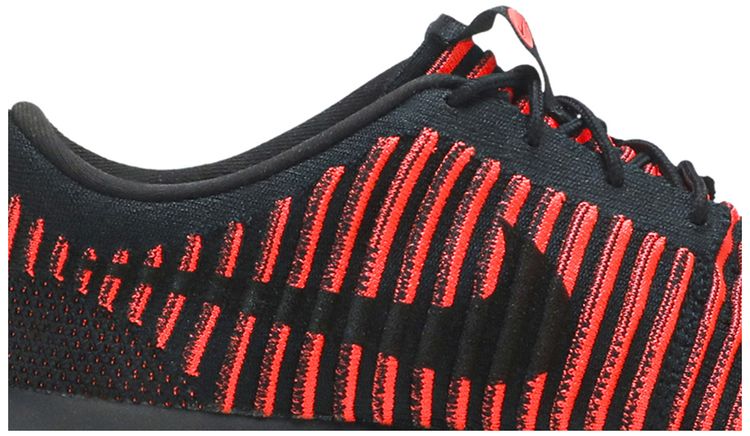 Nike Roshe Two Flyknit Black Bright Crimson