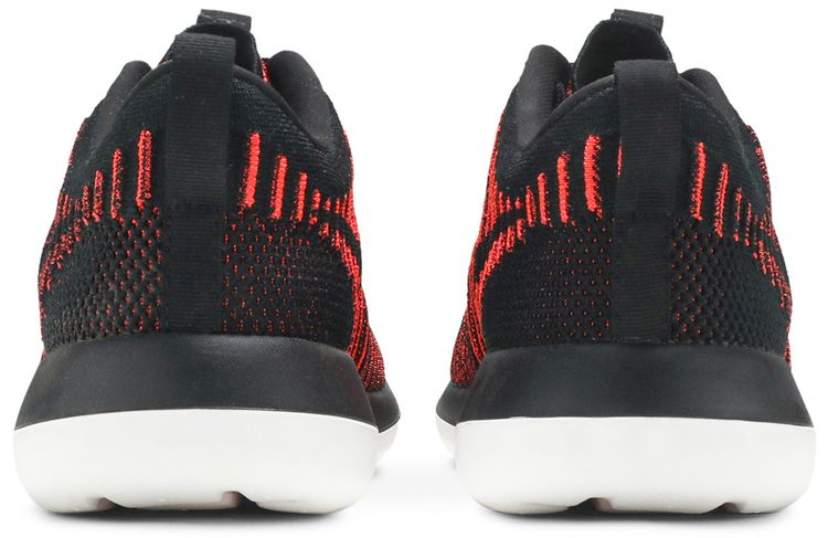 Nike Roshe Two Flyknit Black Bright Crimson