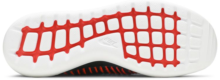 Nike Roshe Two Flyknit Black Bright Crimson