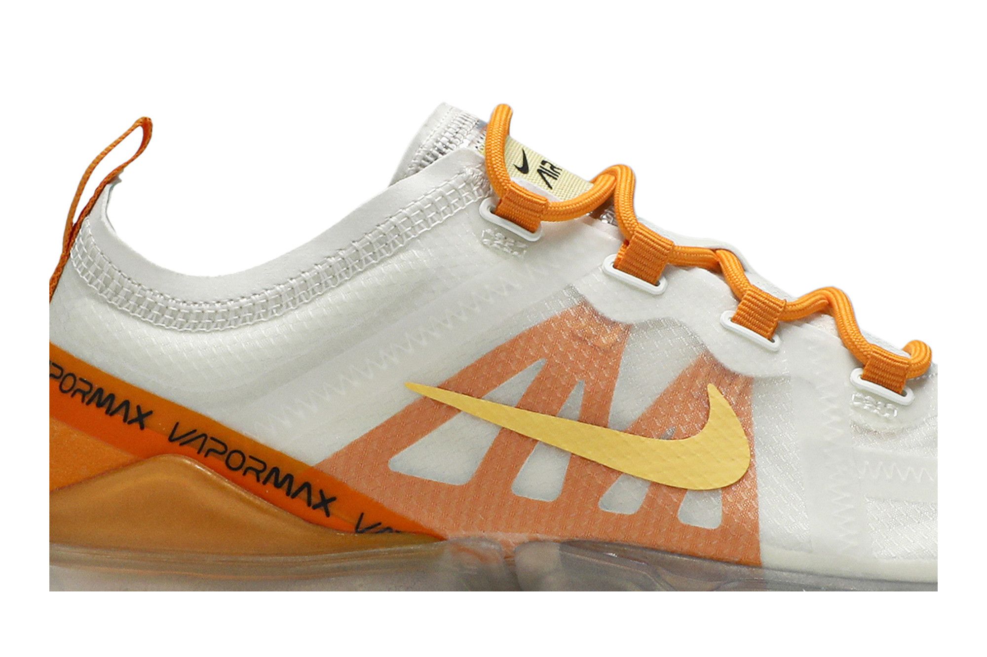 Nike vapormax orange and white sale