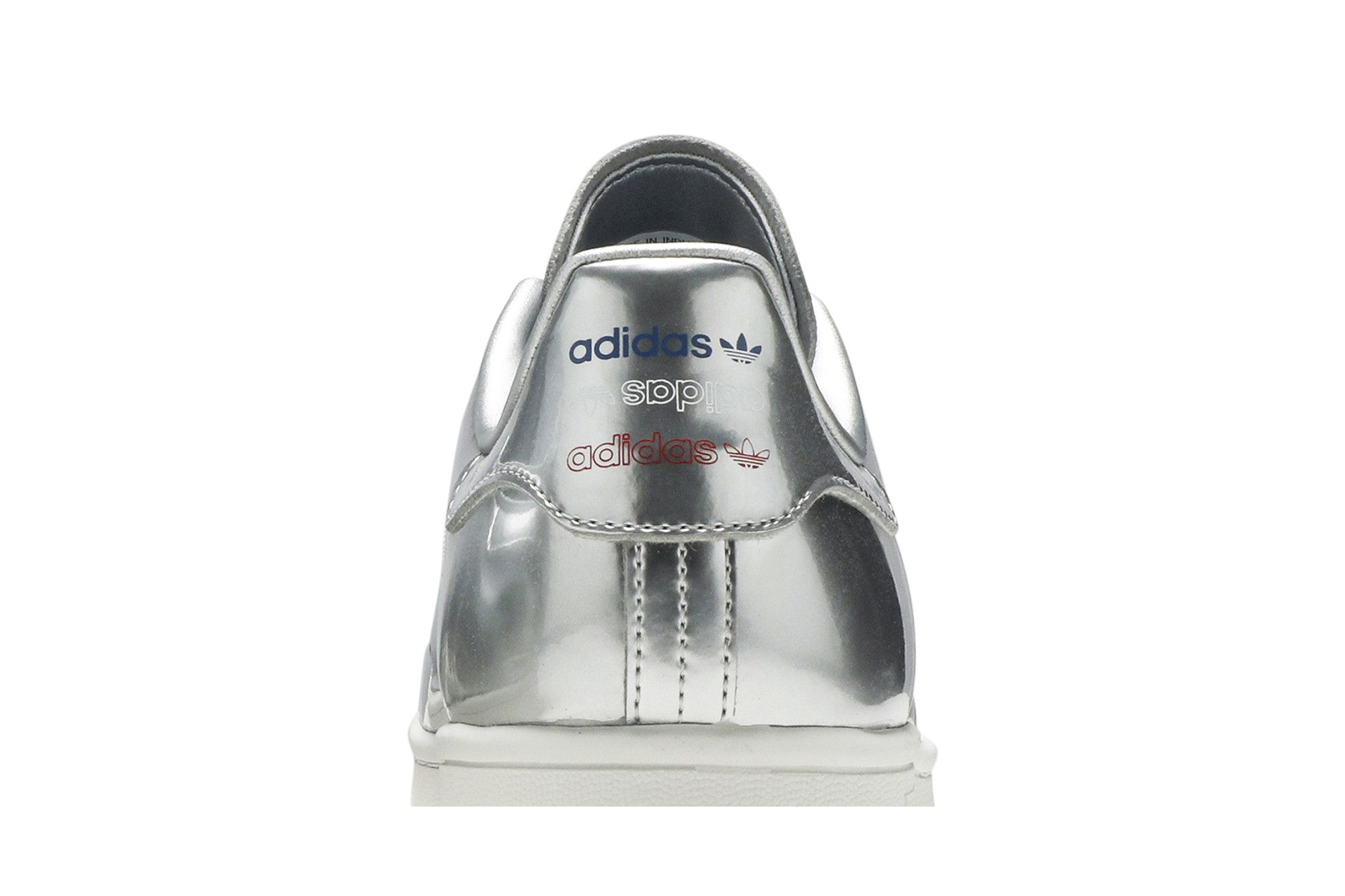 Adidas silver stan smith best sale