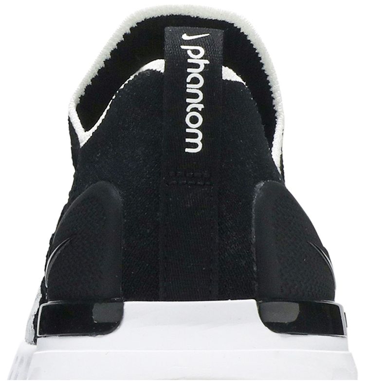 Nike React Phantom Run Flyknit 2 Black White