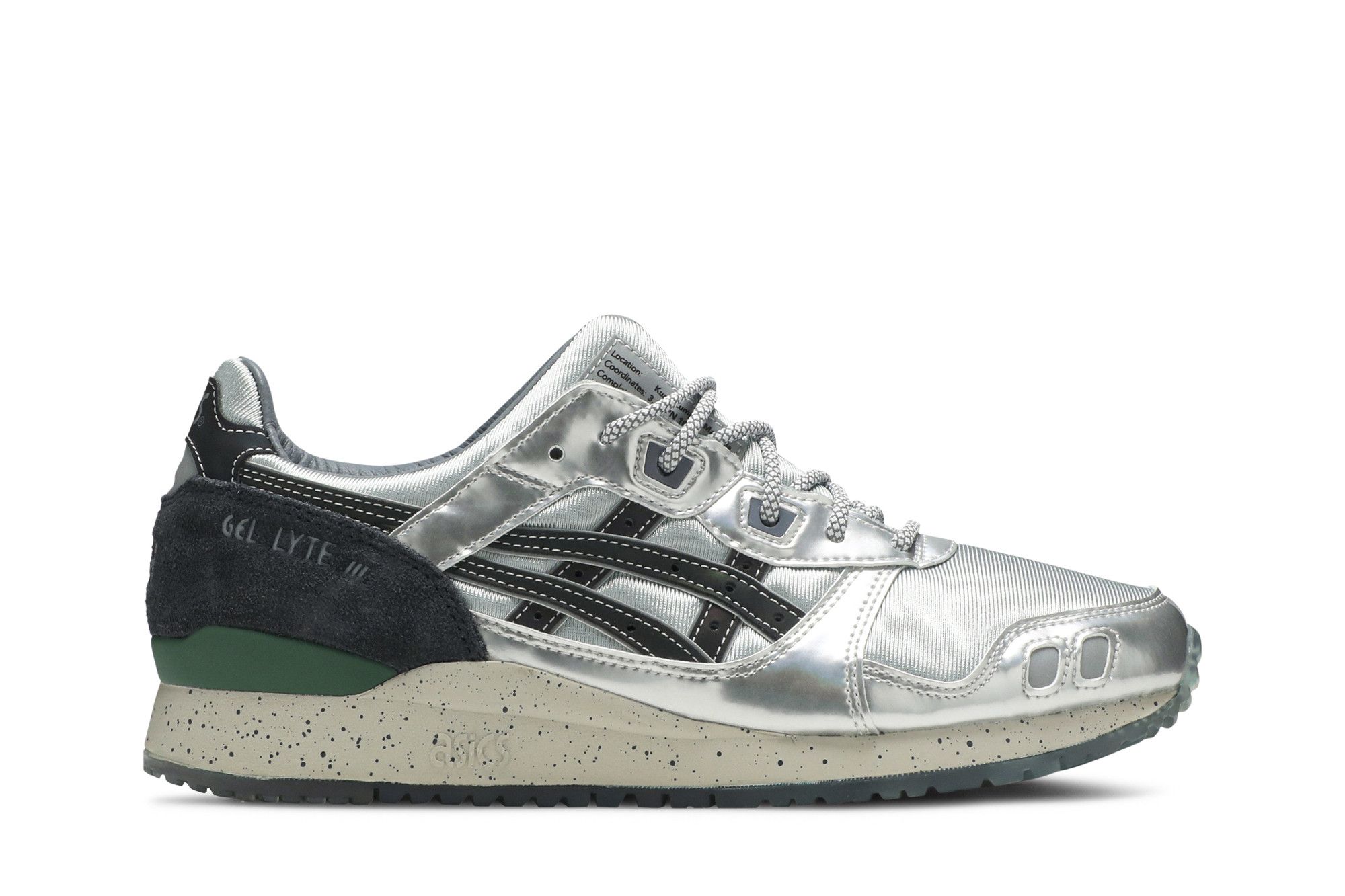 Asics gel lyte iii silver outlet