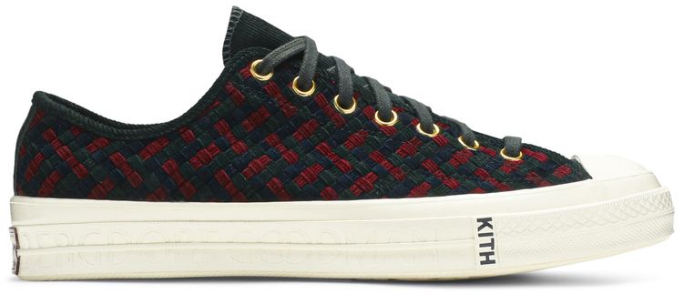 Kith x Bergdorf Goodman x Converse Chuck 70 Low Multi Woven