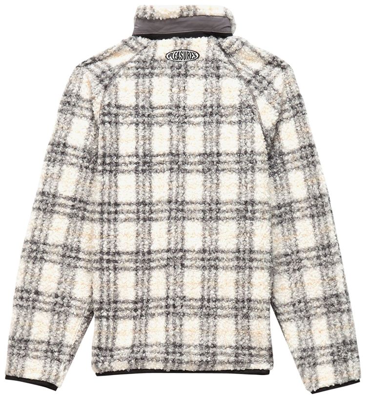 Pleasures Wraith Poodle Polar Fleece Jacket Grey