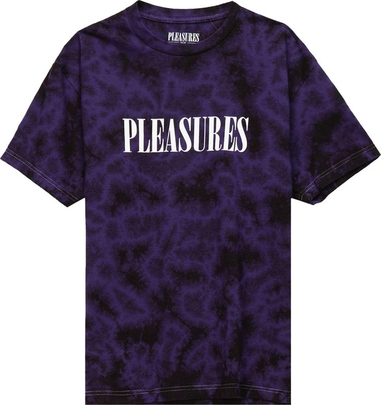 Pleasures Aroma Crystal Dye Shirt BlackPurple