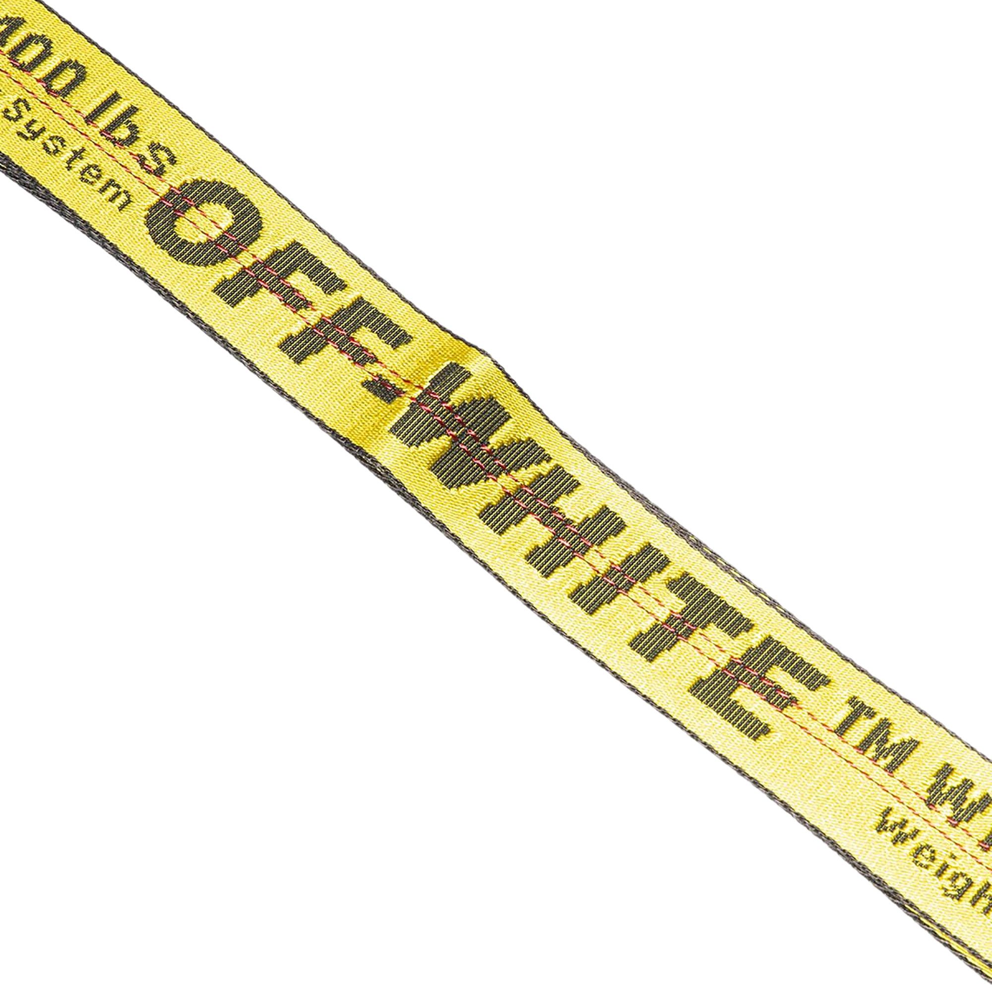 小物 classic industrial belt yellow black Buy Off-White Classic Industrial Belt 'Yellow/Black