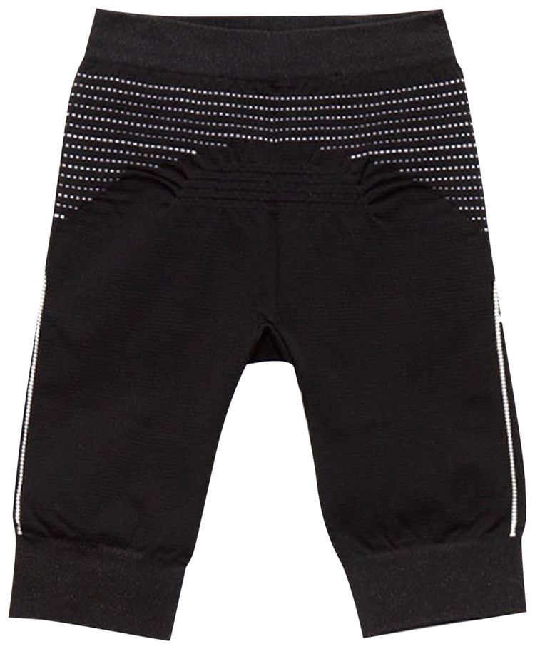Off White Athleisure Seamless Cycle Shorts BlackWhite