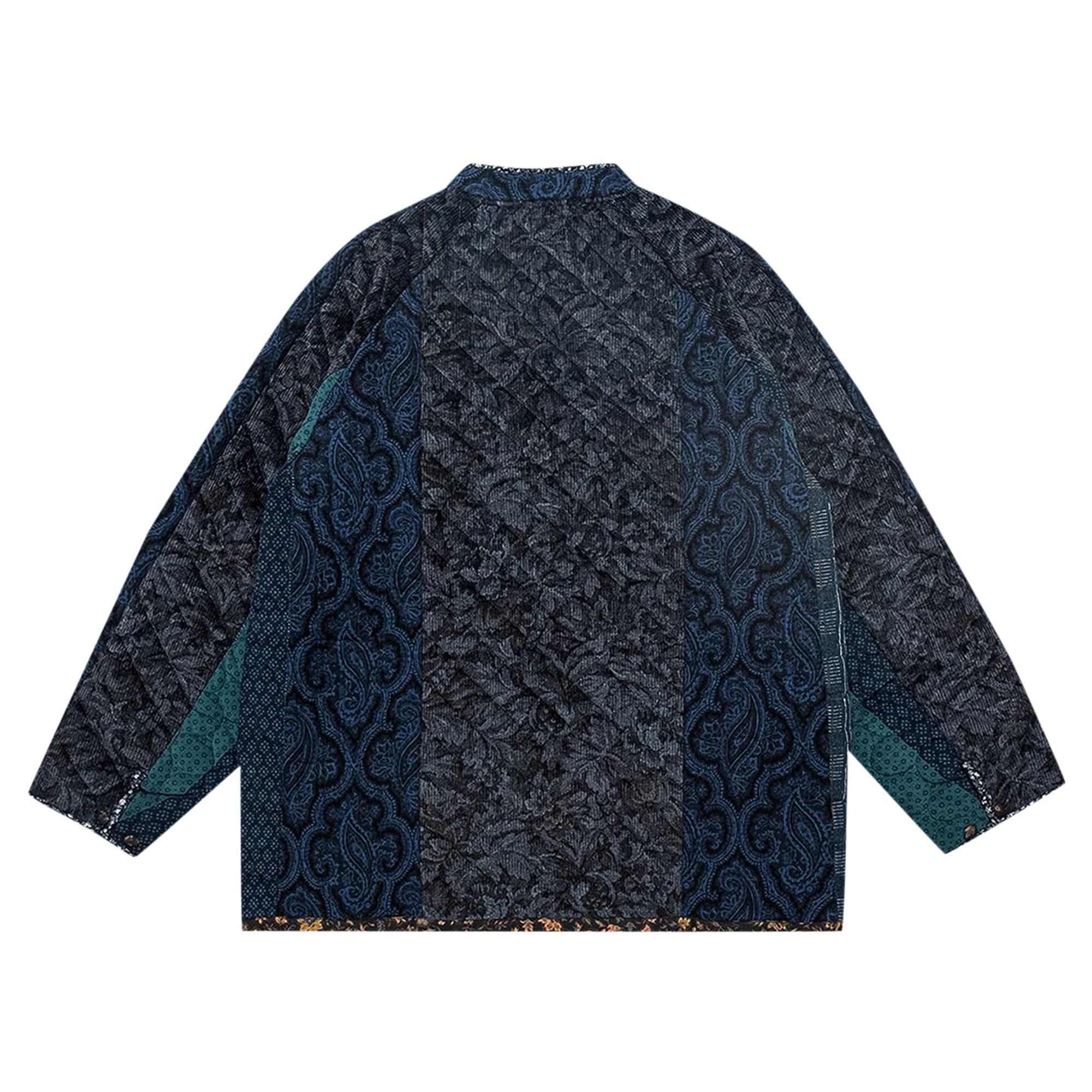 Buy Needles Switched Quilt Chore Coat 'Navy/Charcoal' - HM138 NAVY