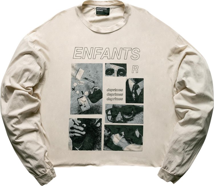 Enfants Riches Déprimés Tragedy Of The Boy Long-Sleeve T-Shirt 'Cream'