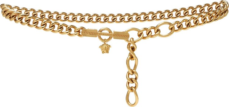 Versace Medusa Chain Belt 'Versace Gold'