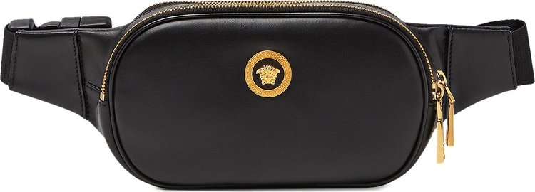 Versace Medusa Icon Belt Bag 'Black/Warm Gold'