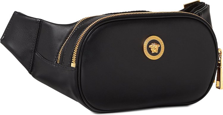 Versace Medusa Icon Belt Bag BlackWarm Gold