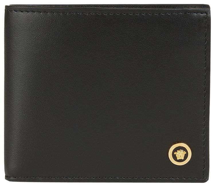 Versace Medusa Icon Wallet BlackWarm Gold