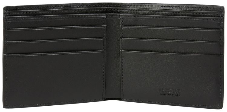 Versace Medusa Icon Wallet BlackWarm Gold
