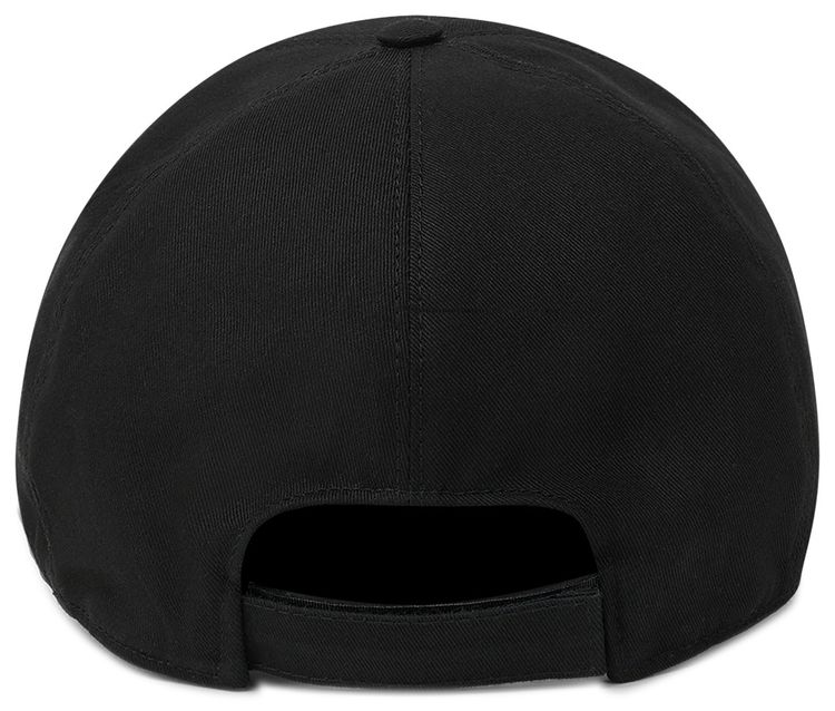 Versace Medusa Embroidered Hat Black