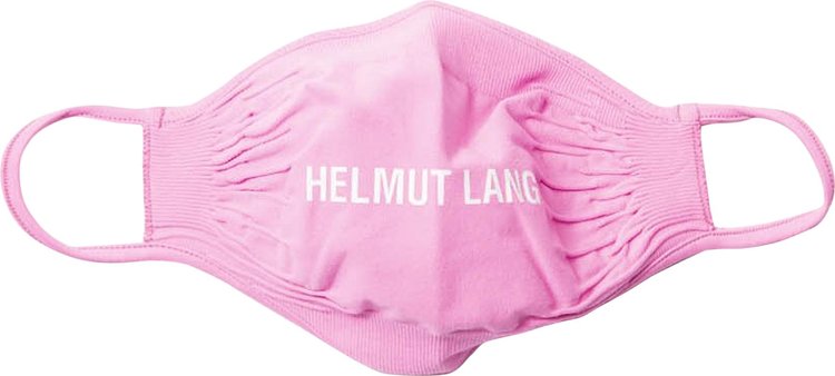 Helmut Lang Logo Mask 'Disco Pink'