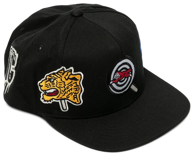 Icecream Patches Snapback Black