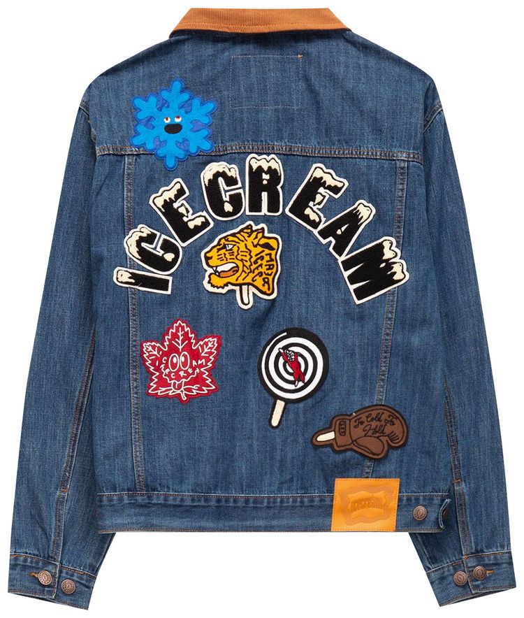 Icecream Glass Jacket Blue