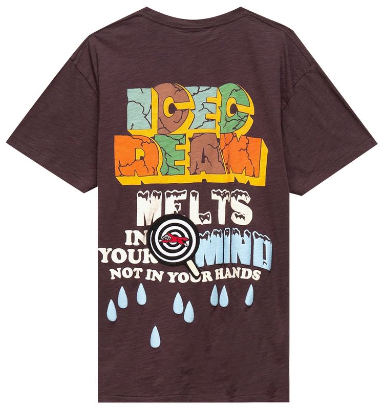 Icecream Melted T Shirt Shale