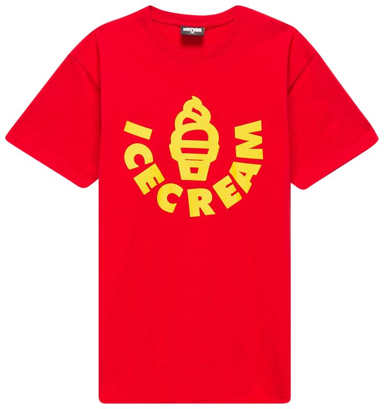 Icecream Soft Serve T Shirt Tango Red