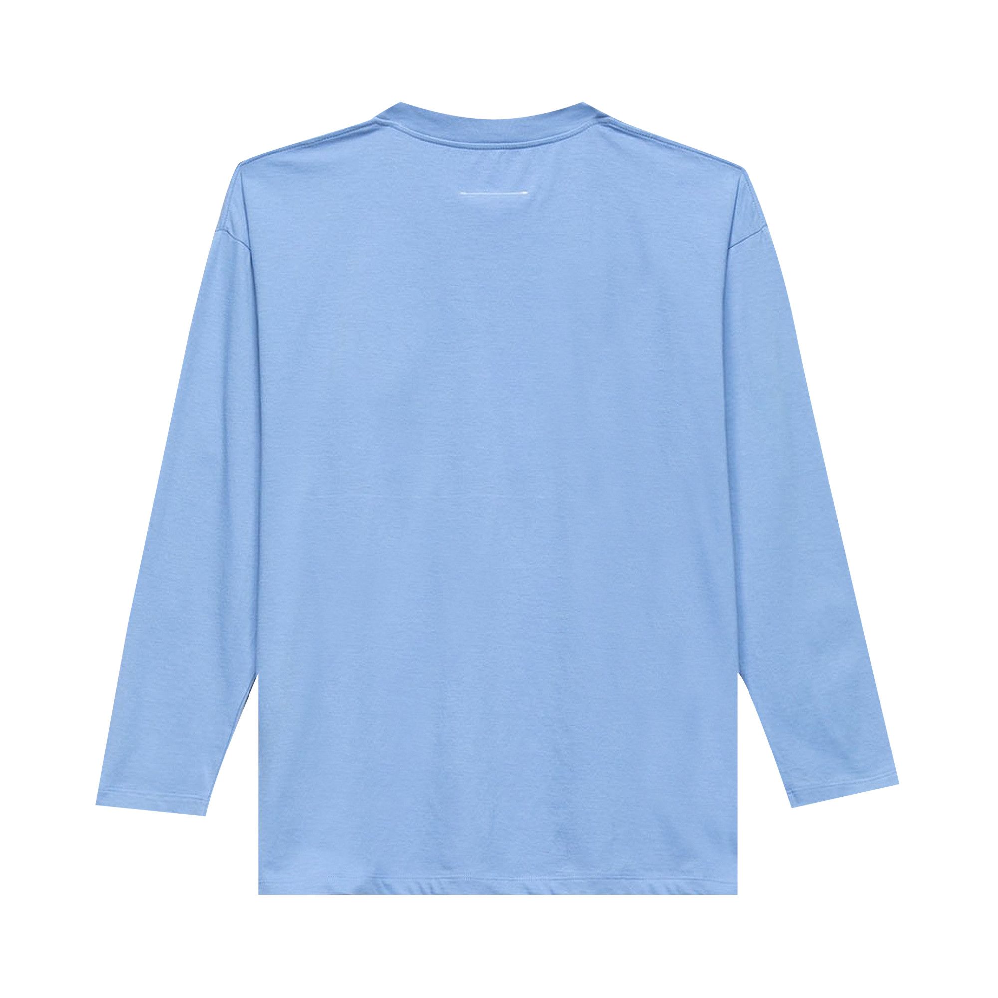 Buy MM6 Maison Margiela Oversize Long-Sleeve Tee 'Sky