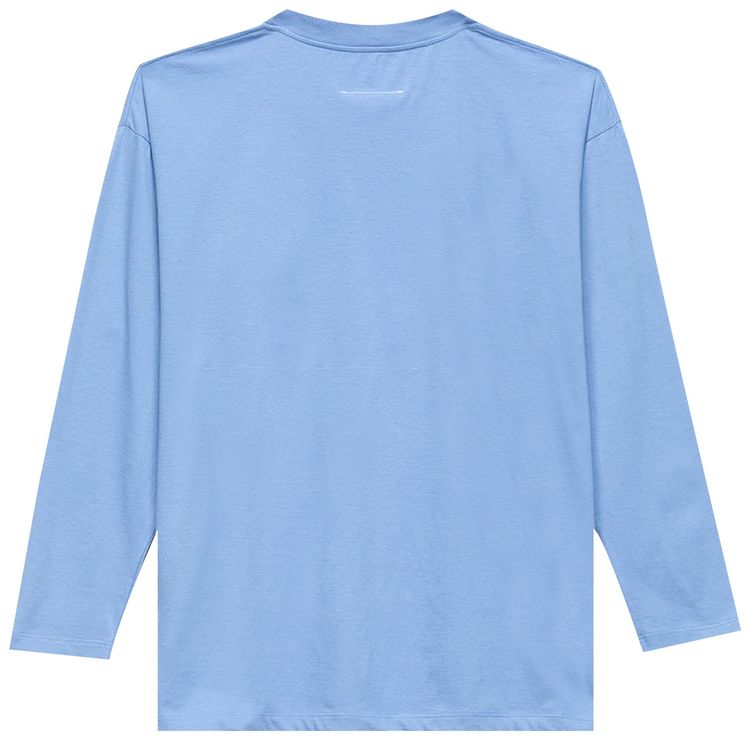 MM6 Maison Margiela Oversize Long Sleeve Tee Sky