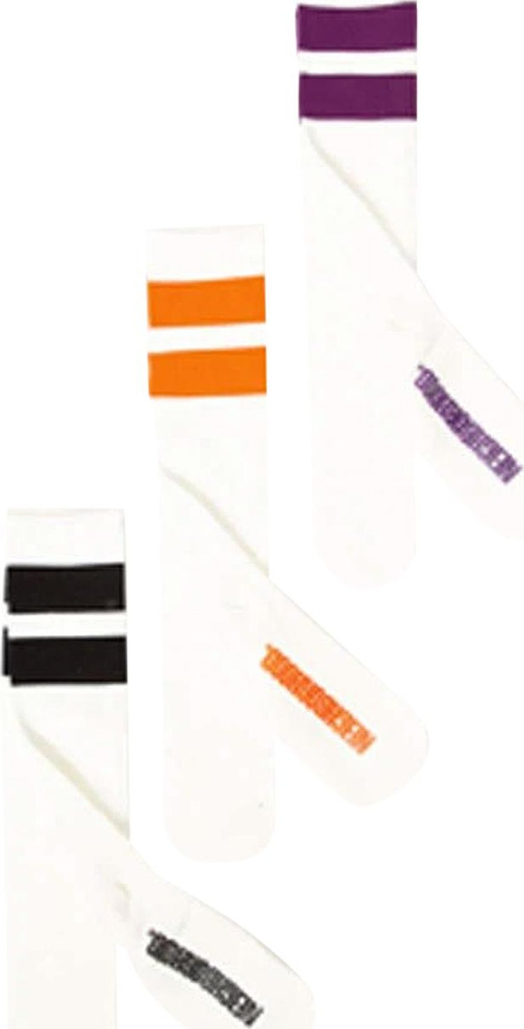 Neighborhood Classic 3 Pack Long Socks 'White'