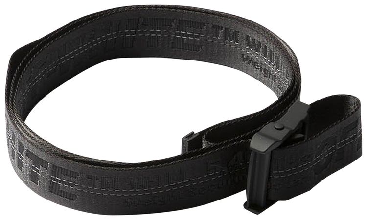 Off White Classic Industrial Belt Black