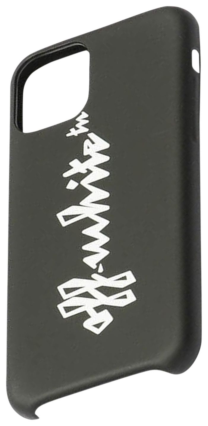 Off White Logo iPhone 11 Cover Black