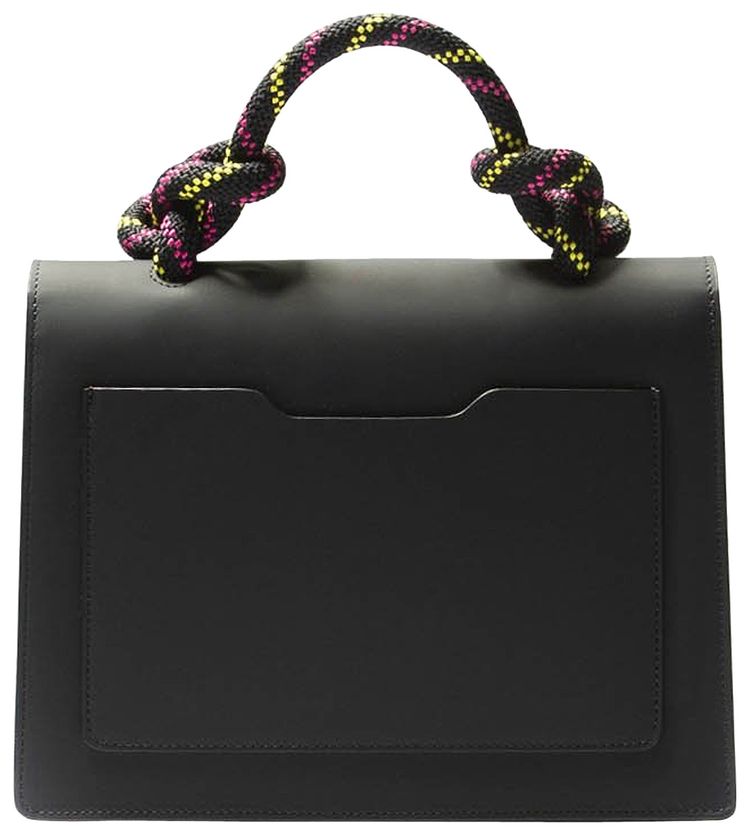 Off White Gummy Jitney 28 Shoulder Bag Black