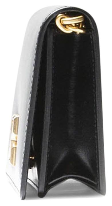 Off White Twist Jitney 05 Shoulder Bag Black