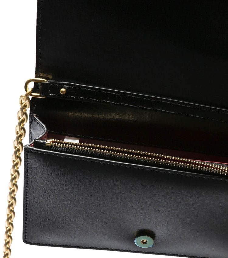 Off White Twist Jitney 05 Shoulder Bag Black